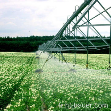 Système d&#39;irrigation à pivot central de roue pour 40 acres